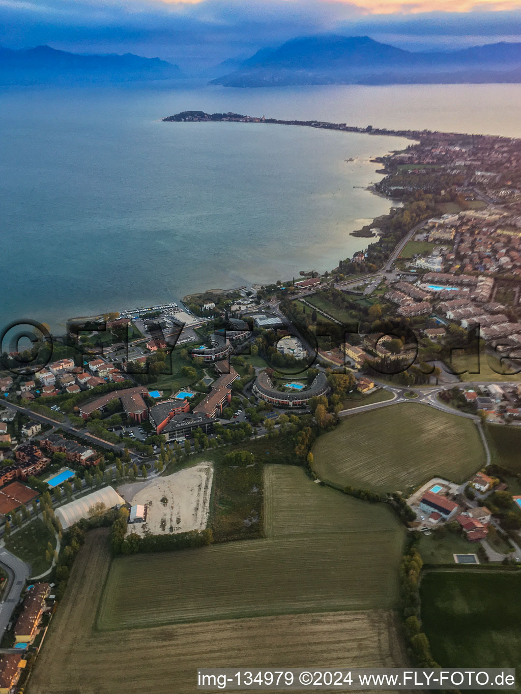 Vue aérienne de Appartement Alma à Desenzano del Garda dans le département Brescia, Italie