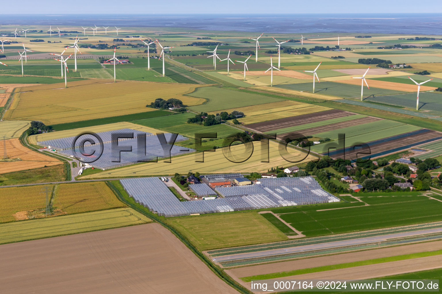 Vue aérienne de Serviteur Hermann à le quartier Schülperweide in Schülp dans le département Schleswig-Holstein, Allemagne