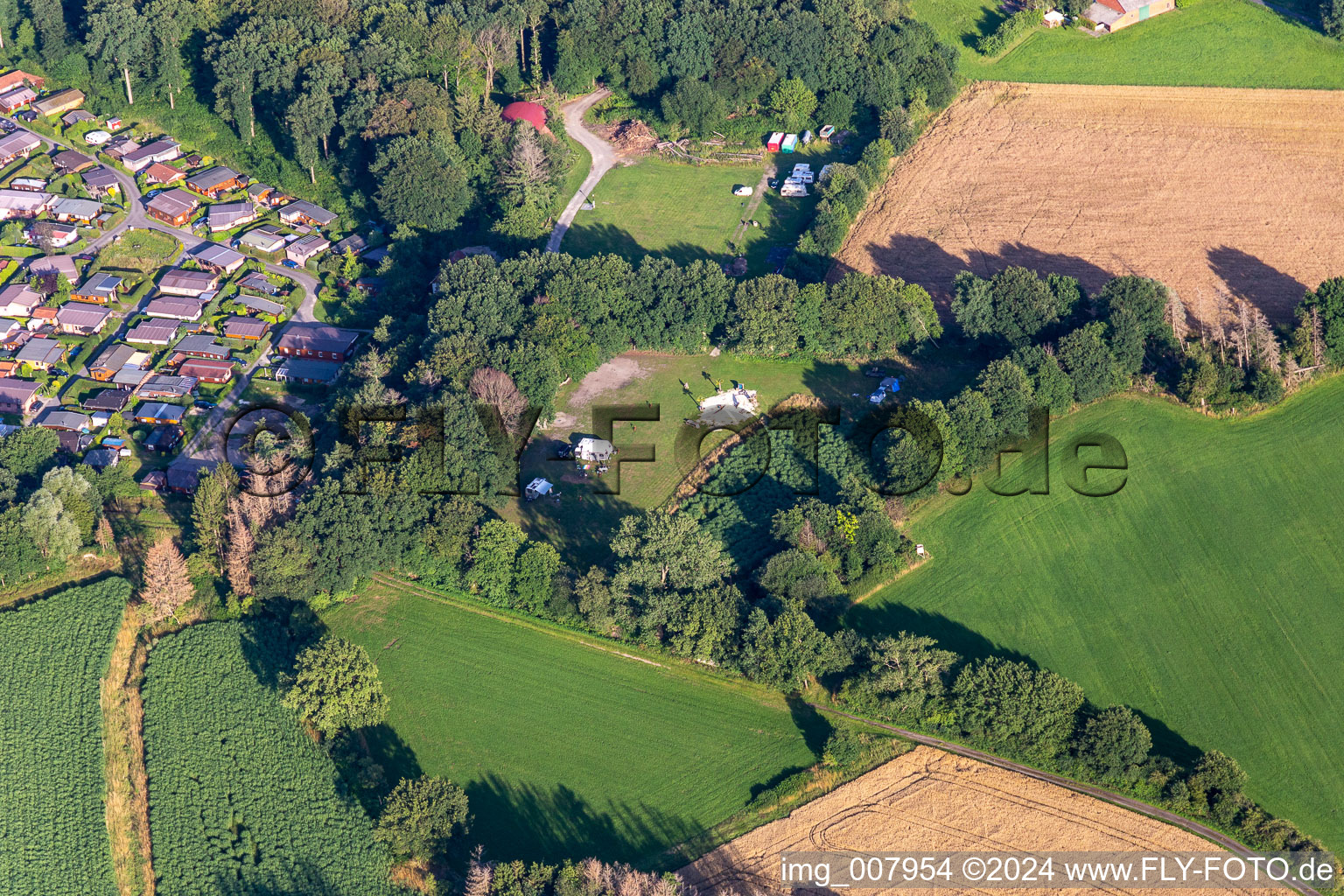 Aire de loisirs de Waldvelen, vente familiale der Buss à Velen dans le département Rhénanie du Nord-Westphalie, Allemagne hors des airs