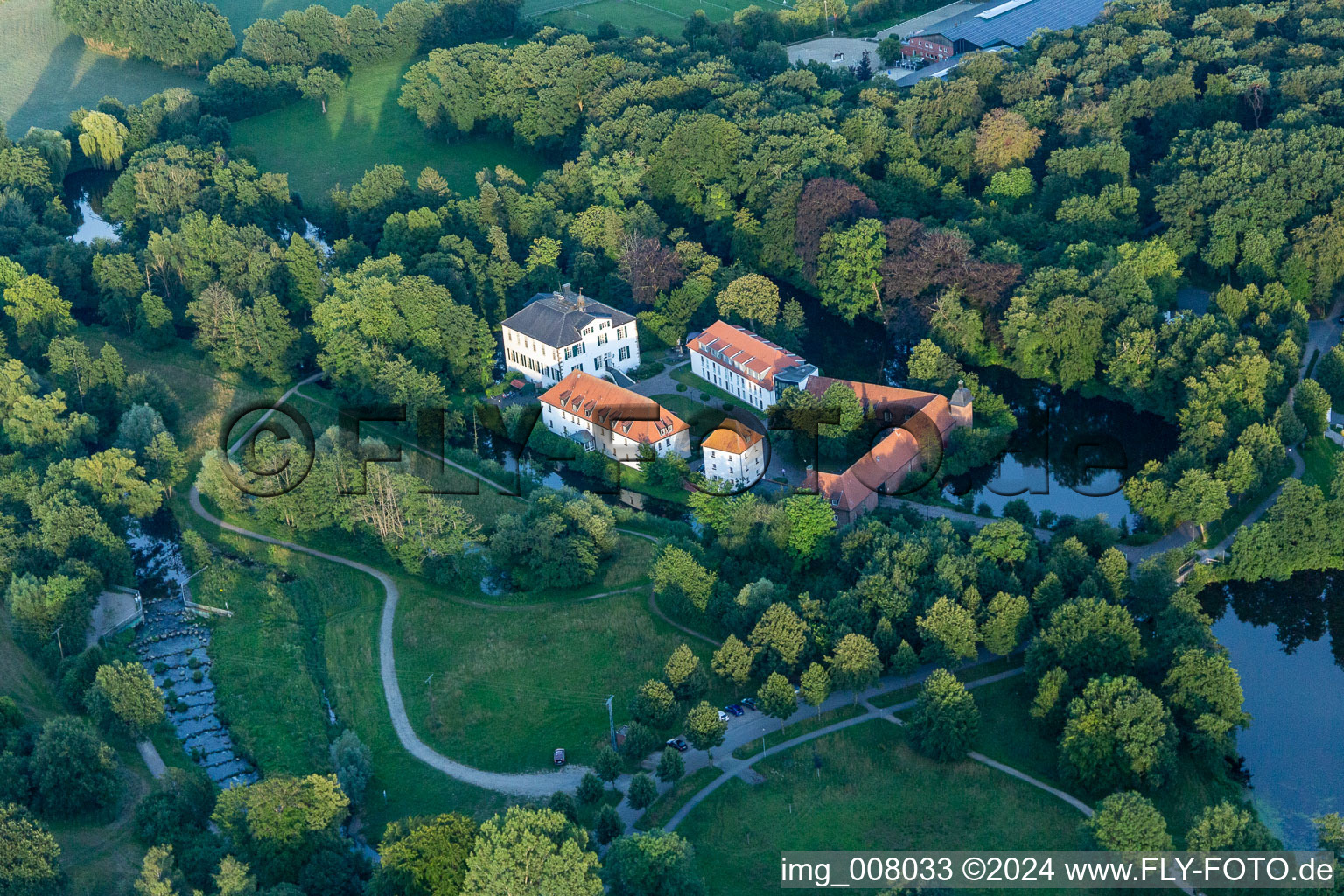 Vue aérienne de Quartier Hoxfeld in Borken dans le département Rhénanie du Nord-Westphalie, Allemagne