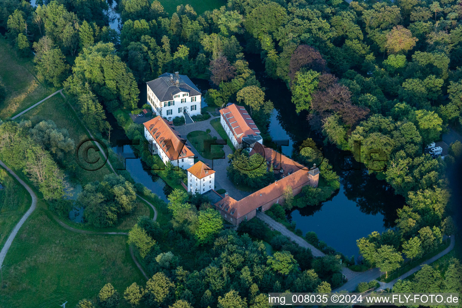 Photographie aérienne de Quartier Hoxfeld in Borken dans le département Rhénanie du Nord-Westphalie, Allemagne