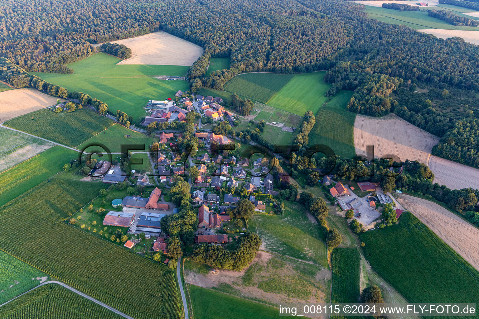 Photographie aérienne de Quartier Holtwick in Haltern am See dans le département Rhénanie du Nord-Westphalie, Allemagne