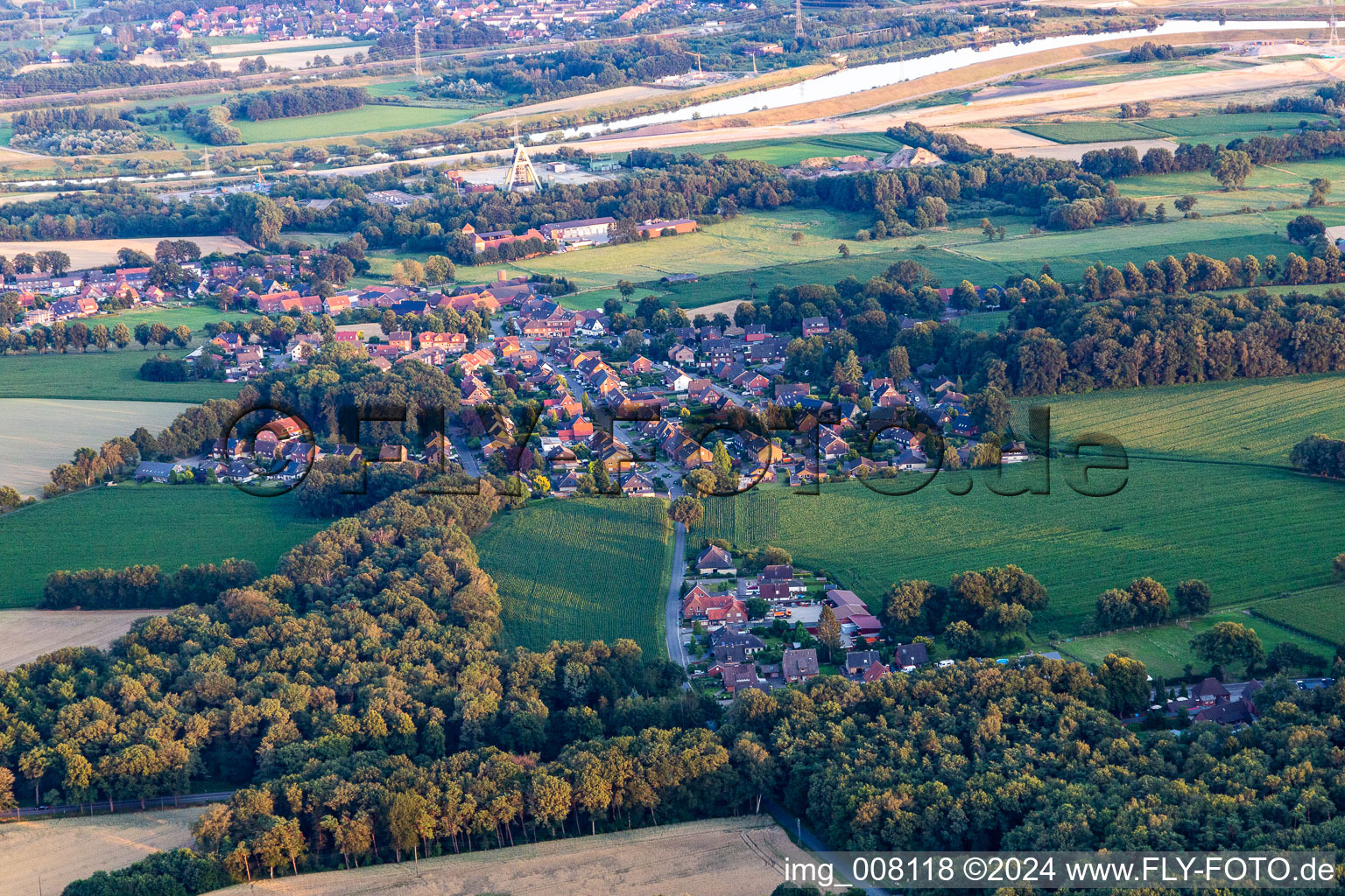 Vue aérienne de Freiheit dans le département Rhénanie du Nord-Westphalie, Allemagne