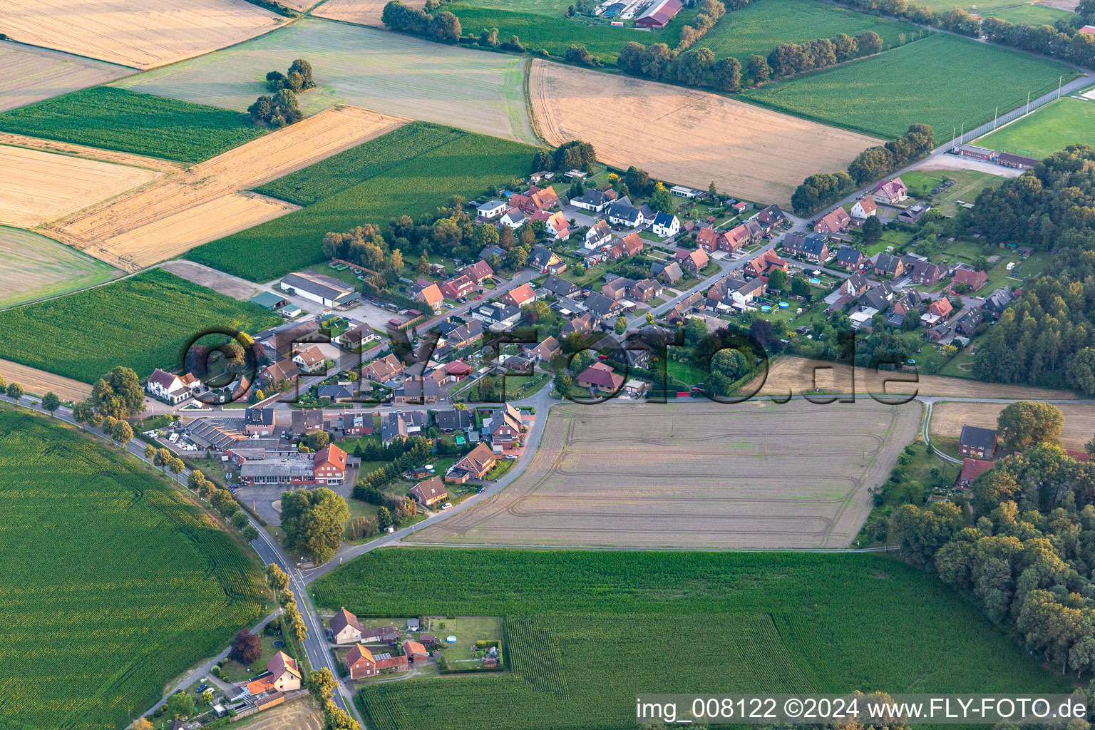 Photographie aérienne de Quartier Lippramsdorf in Haltern am See dans le département Rhénanie du Nord-Westphalie, Allemagne