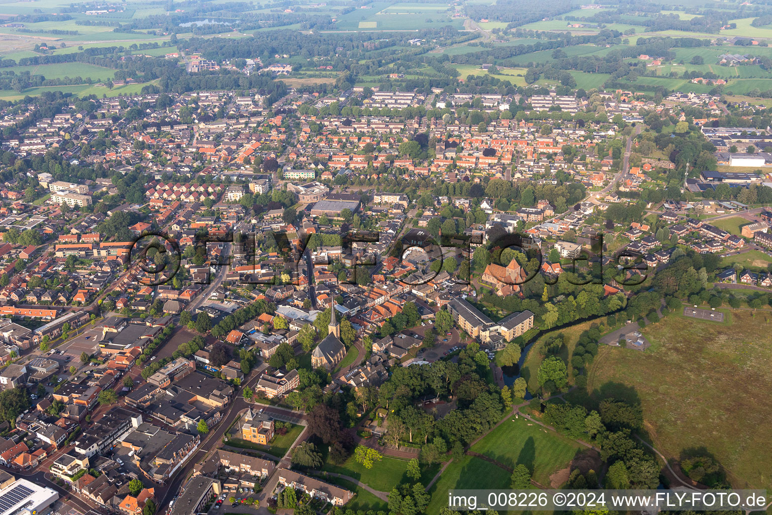 Eibergen dans le département Gueldre, Pays-Bas d'en haut