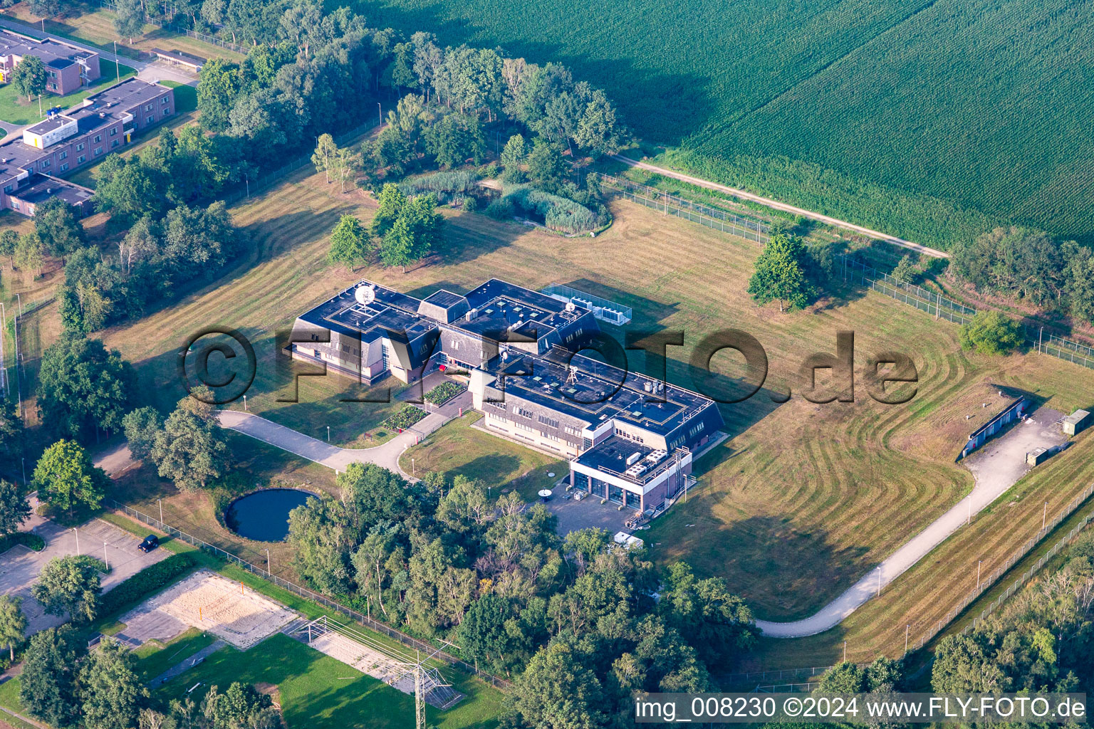 Vue aérienne de Kazerne Eibergen à Eibergen dans le département Gueldre, Pays-Bas