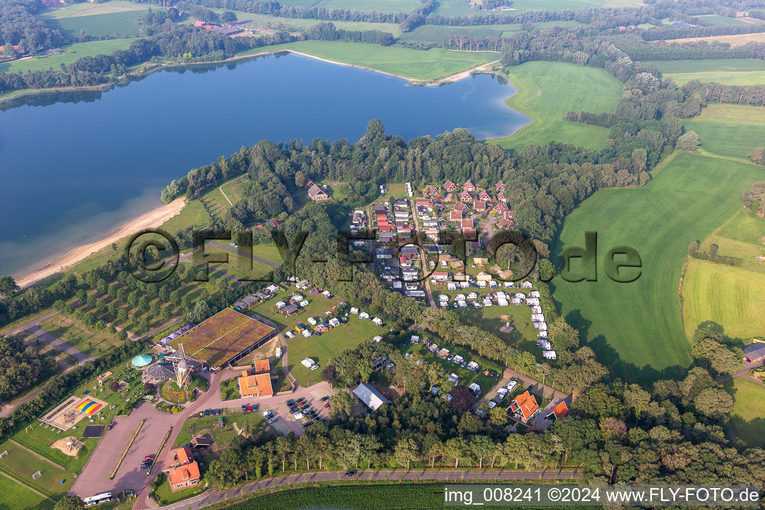 Winterswijk Meddo dans le département Gueldre, Pays-Bas vue d'en haut