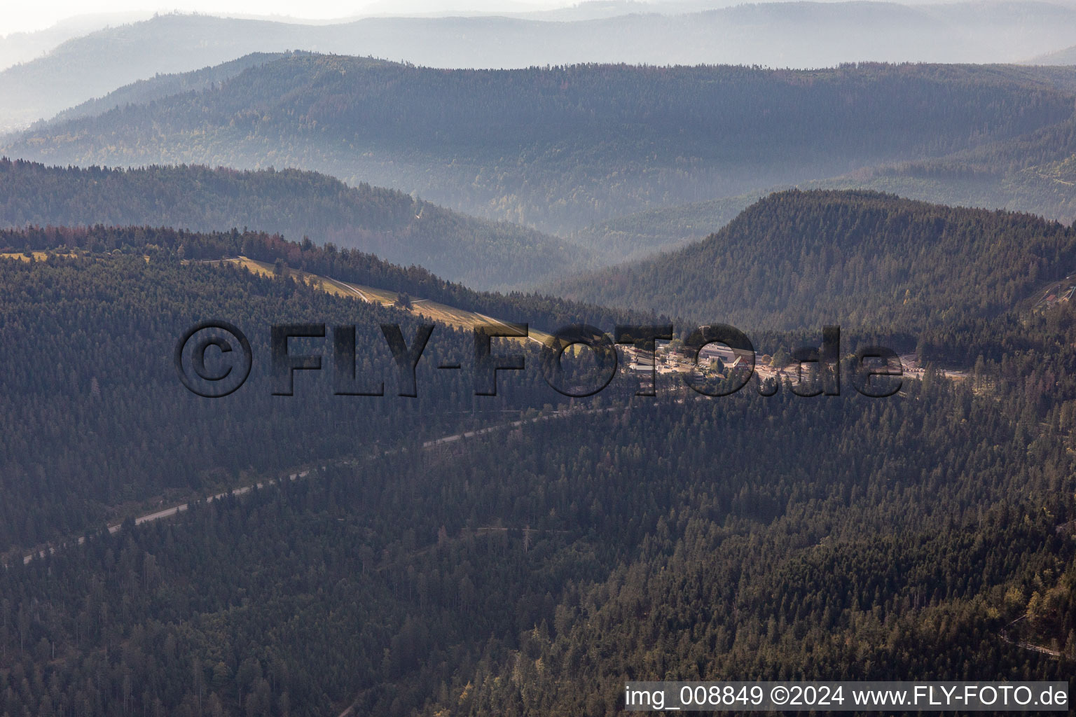 Vue aérienne de Foyer à Seebach dans le département Bade-Wurtemberg, Allemagne