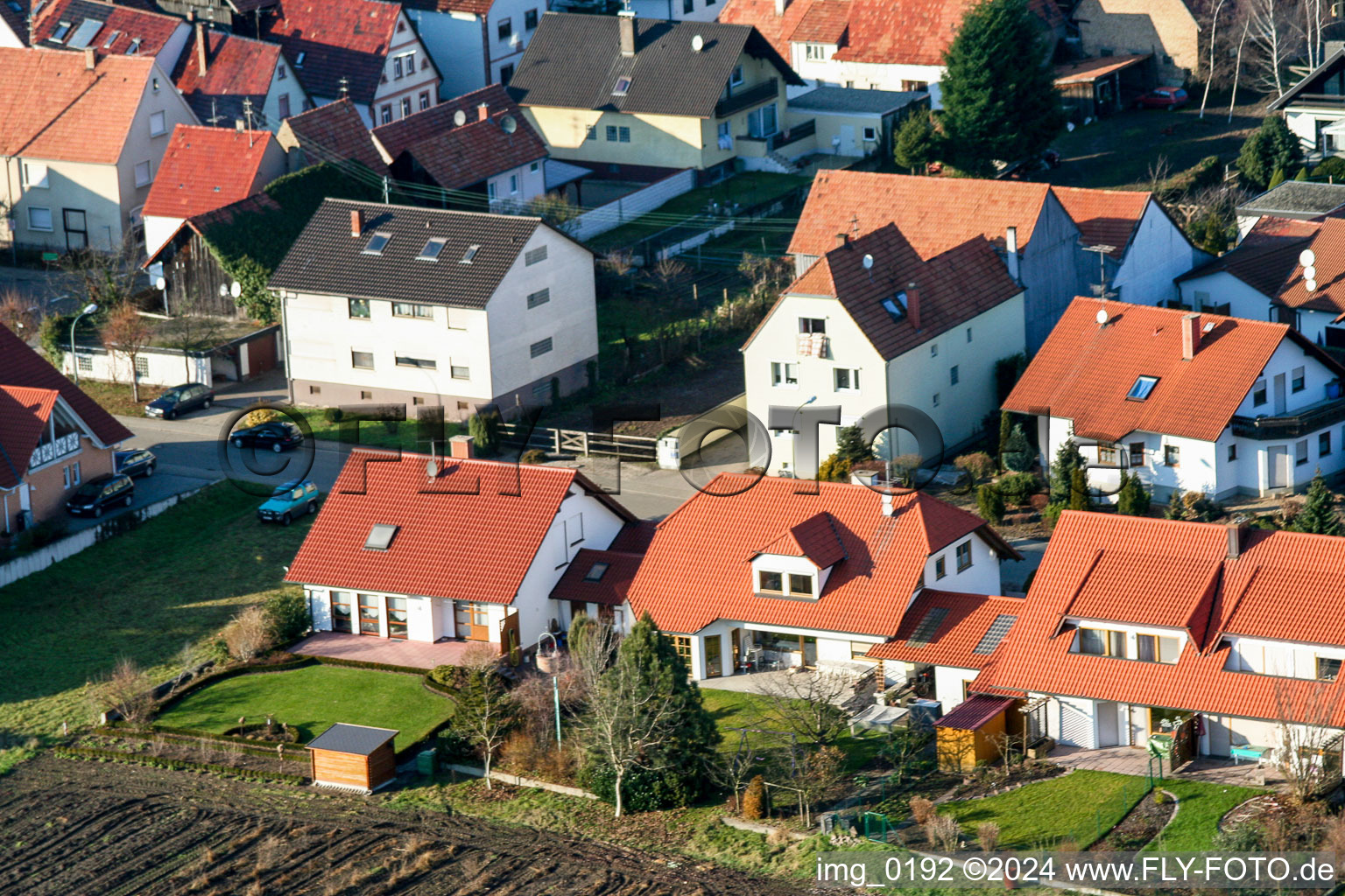 Image drone de Hatzenbühl dans le département Rhénanie-Palatinat, Allemagne