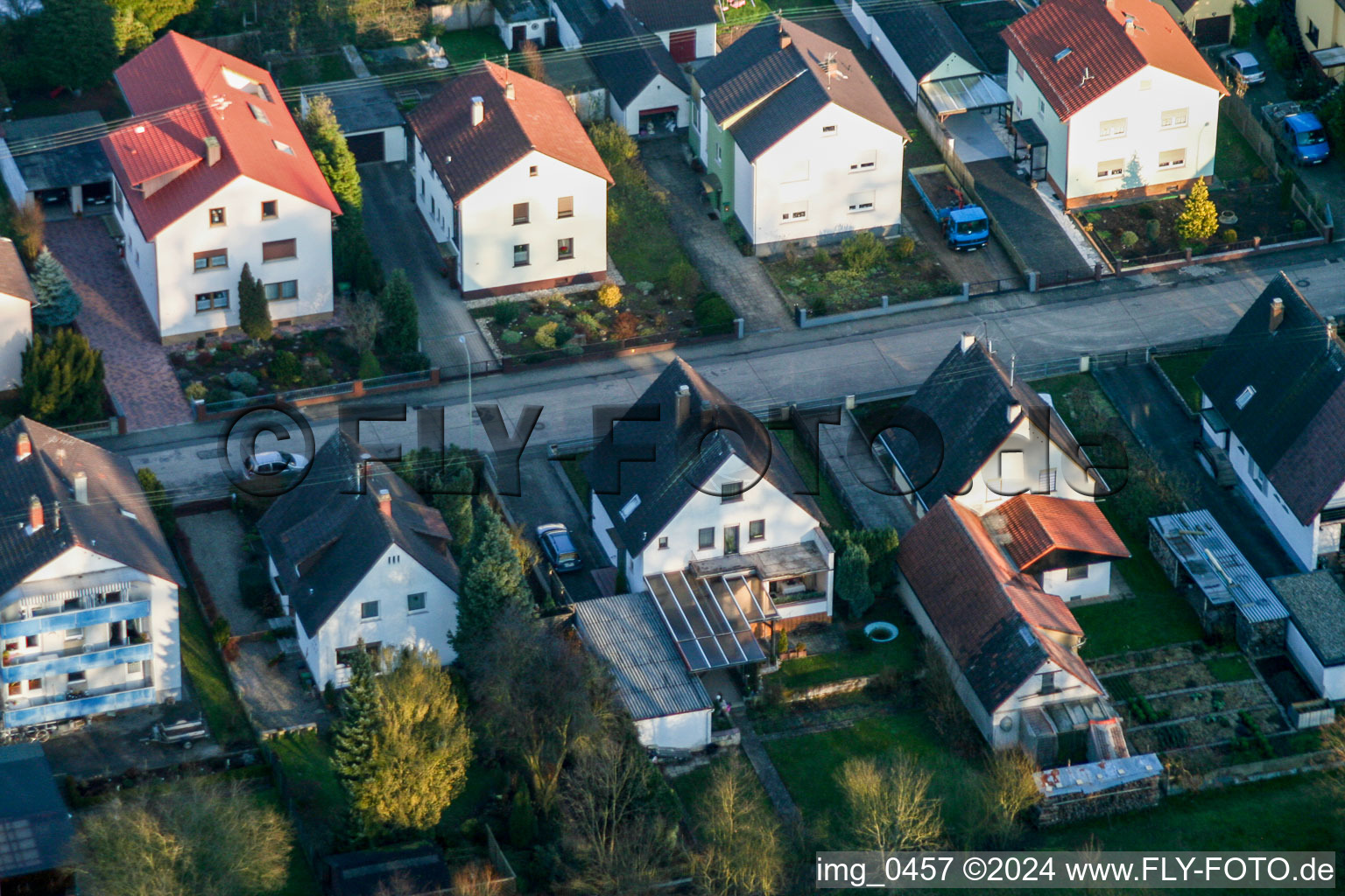 Photographie aérienne de Elsässerstr à Kandel dans le département Rhénanie-Palatinat, Allemagne