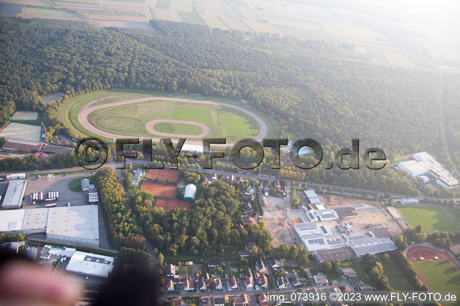 Image drone de Quartier Herxheim in Herxheim bei Landau dans le département Rhénanie-Palatinat, Allemagne