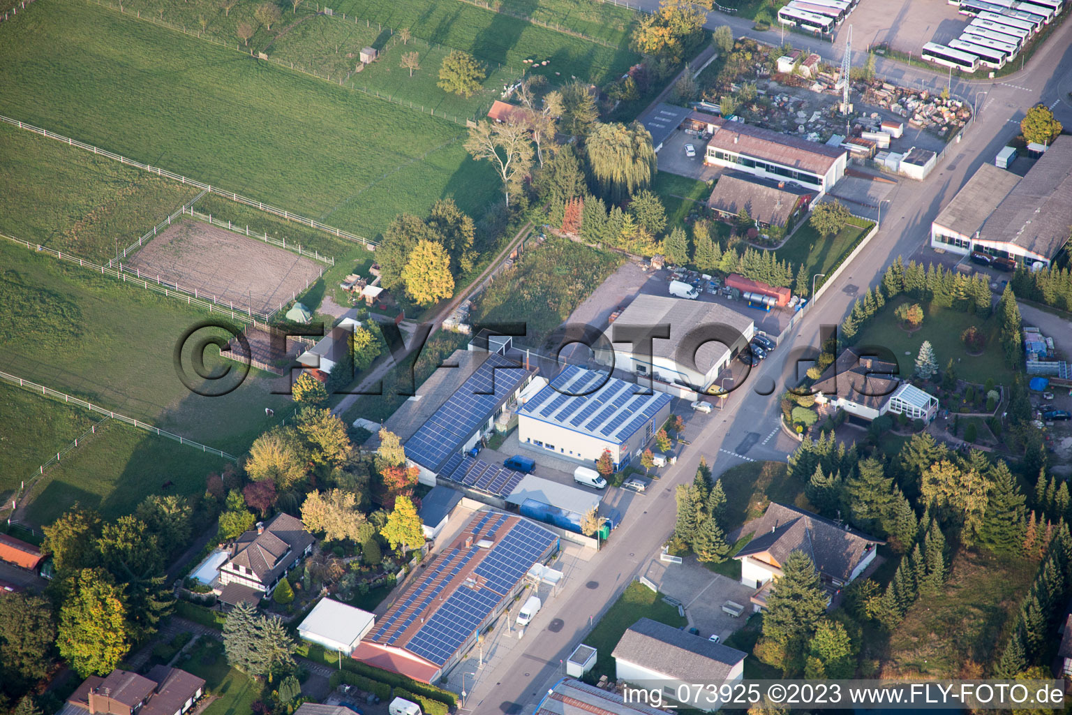 Photographie aérienne de Quartier Herxheim in Herxheim bei Landau dans le département Rhénanie-Palatinat, Allemagne