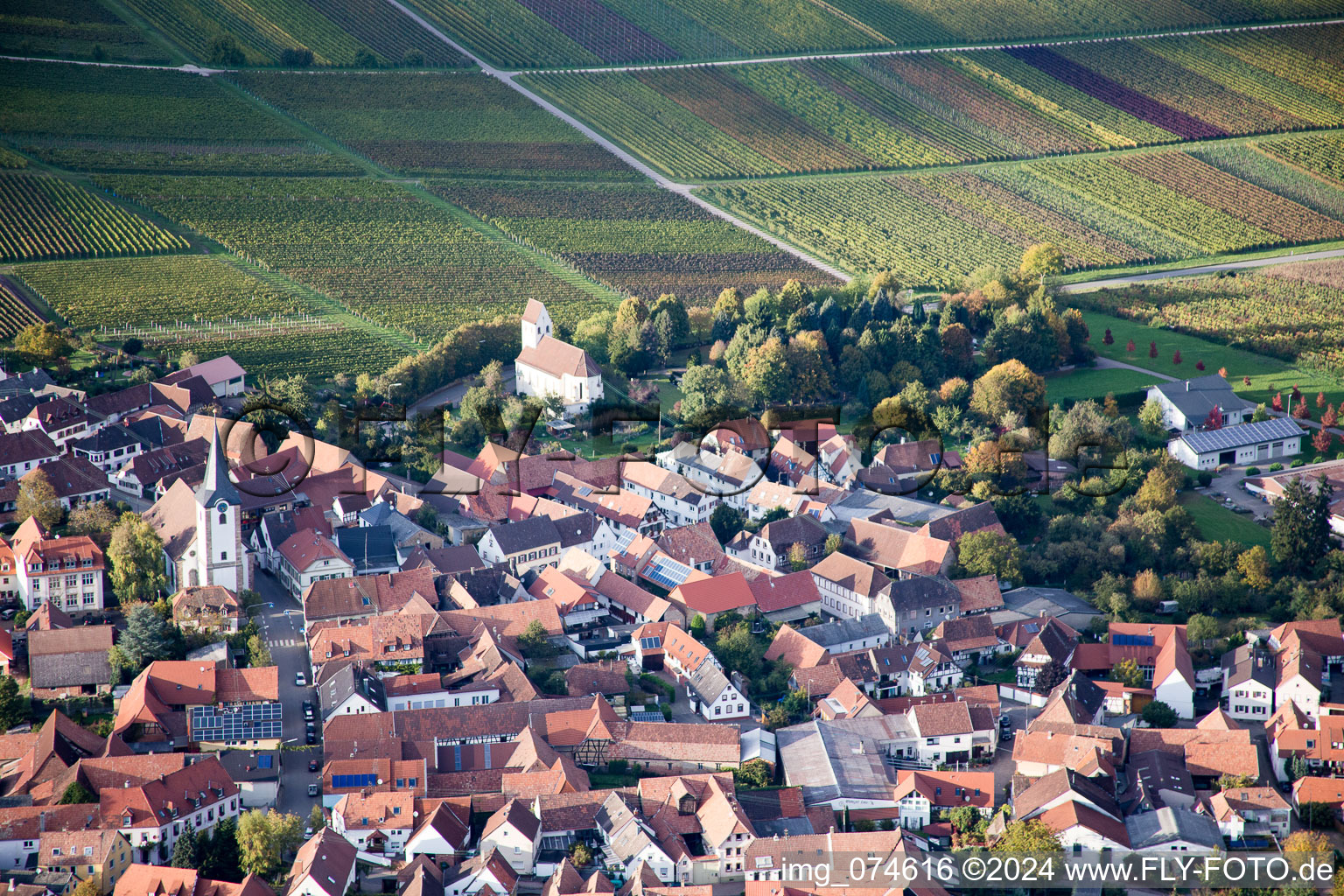 Vue d'oiseau de Quartier Mörzheim in Landau in der Pfalz dans le département Rhénanie-Palatinat, Allemagne