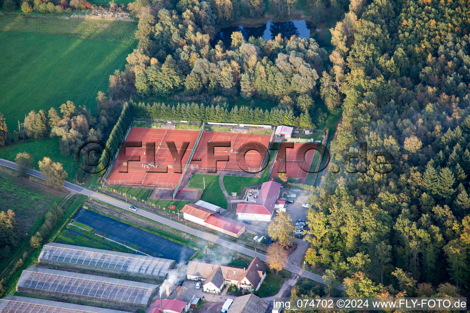 Photographie aérienne de Steinfeld dans le département Rhénanie-Palatinat, Allemagne