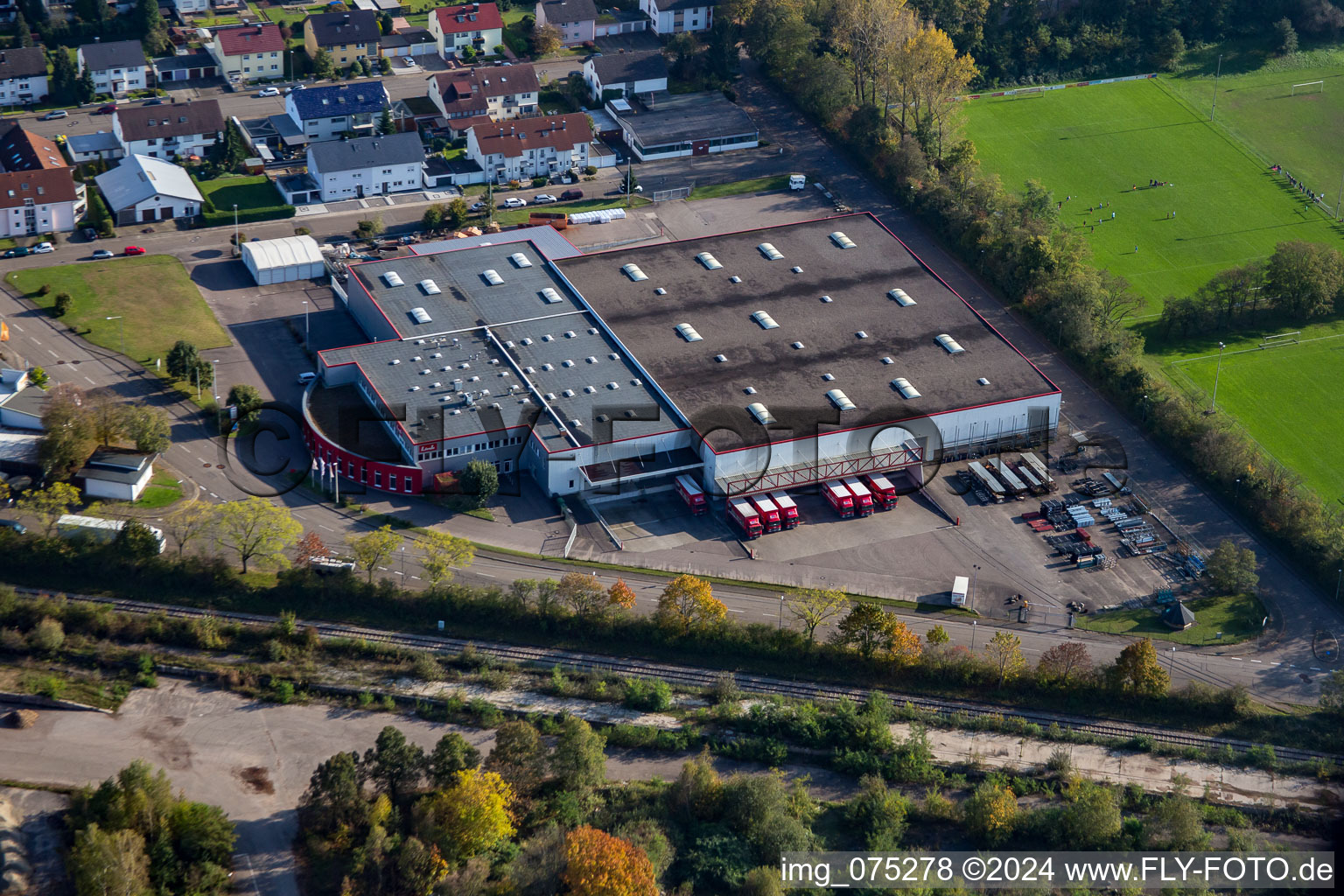 Photographie aérienne de Rastatt dans le département Bade-Wurtemberg, Allemagne