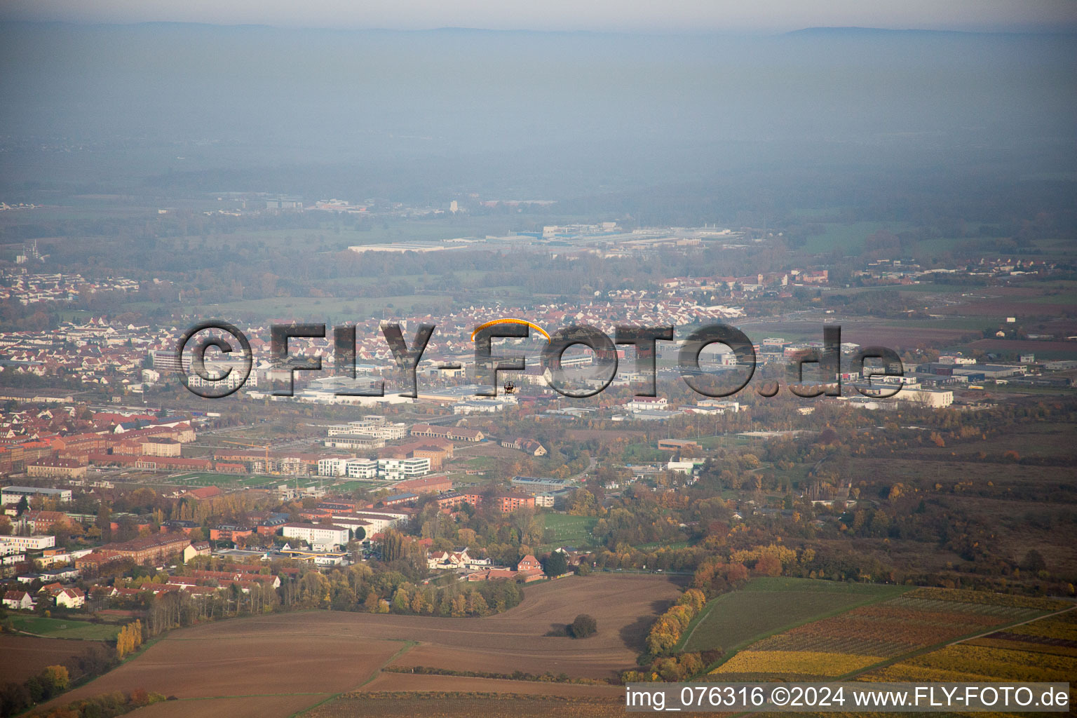 Photographie aérienne de Landau in der Pfalz dans le département Rhénanie-Palatinat, Allemagne