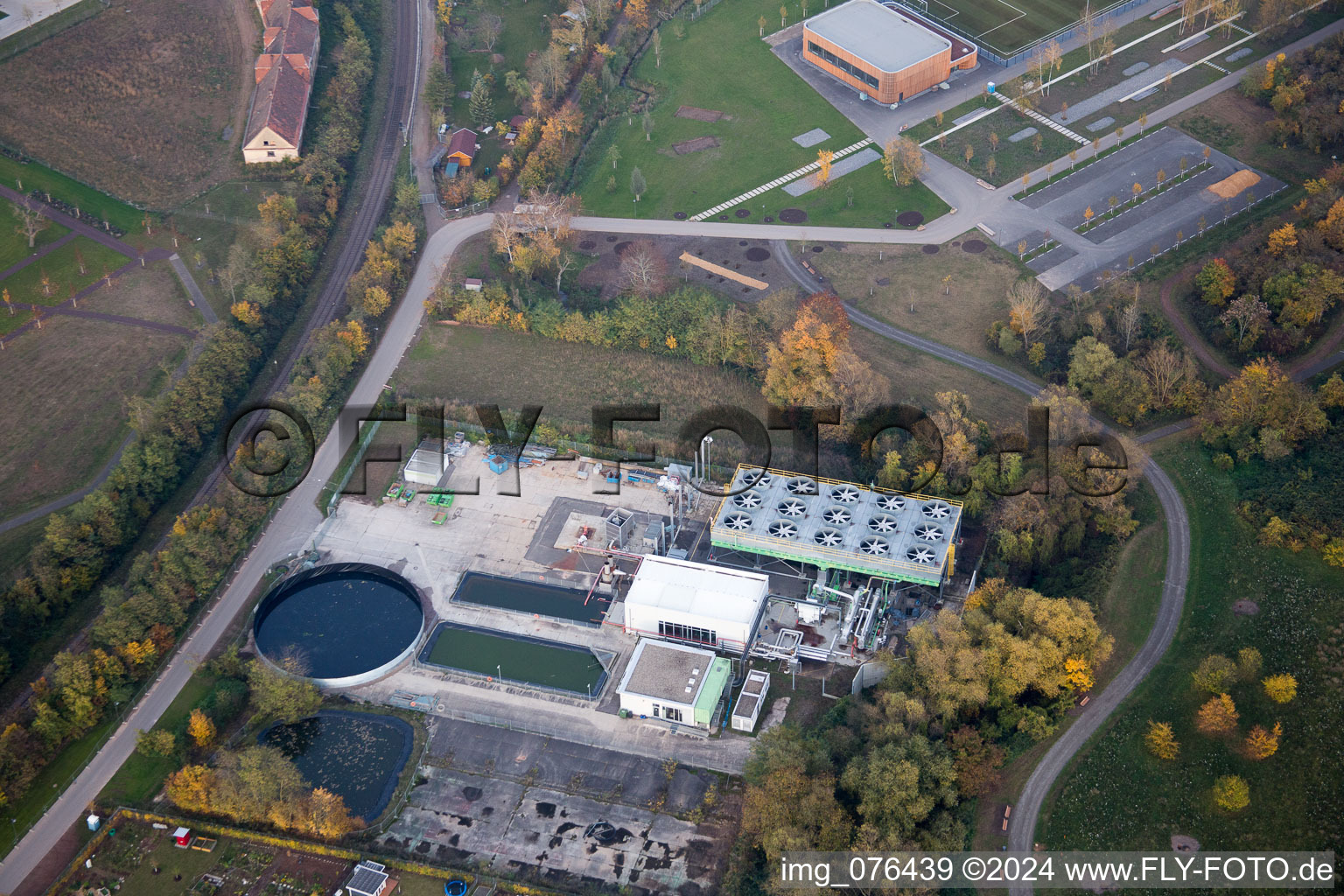 Landau in der Pfalz dans le département Rhénanie-Palatinat, Allemagne depuis l'avion