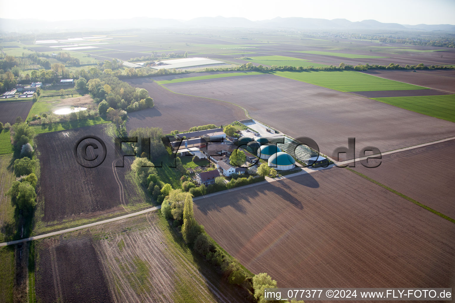 Winden dans le département Rhénanie-Palatinat, Allemagne d'en haut