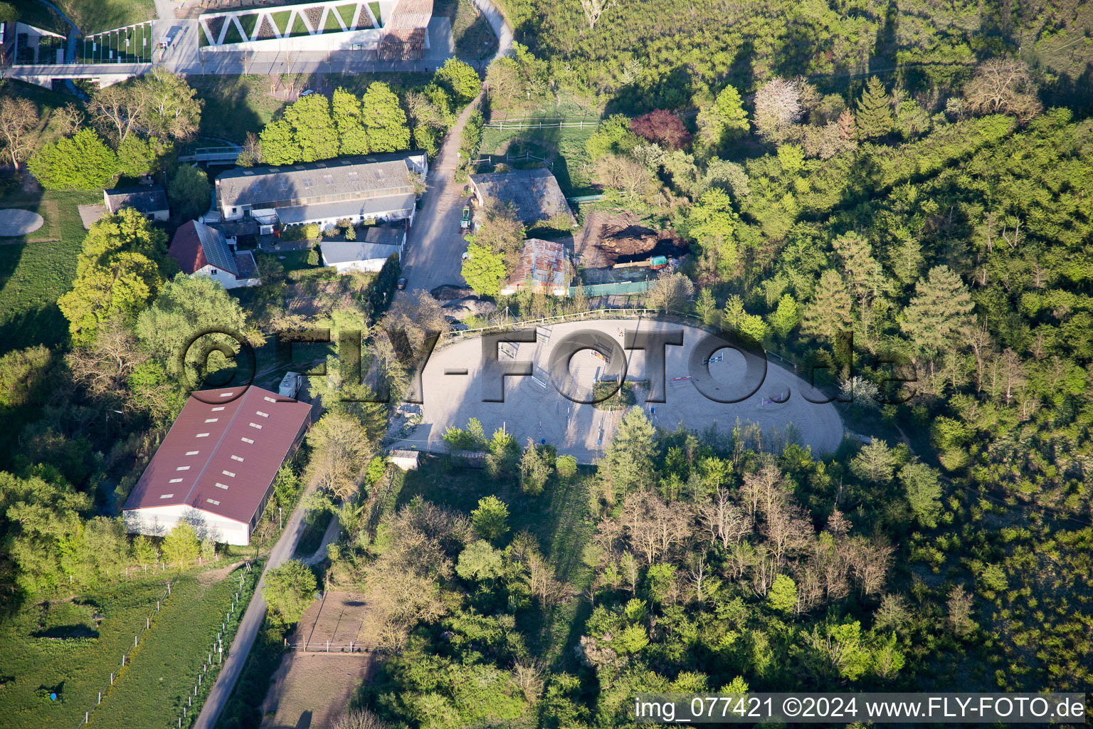 Salon national des jardins 2015 à Landau in der Pfalz dans le département Rhénanie-Palatinat, Allemagne d'en haut