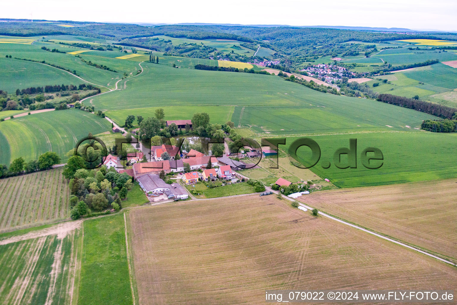 Photographie aérienne de Mainberg dans le département Bavière, Allemagne