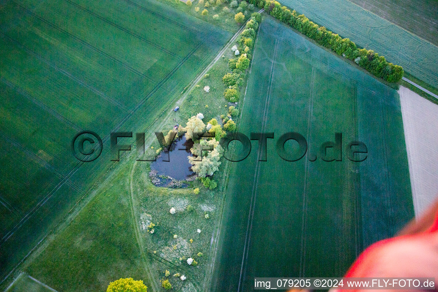 Schwebheim dans le département Bavière, Allemagne d'en haut