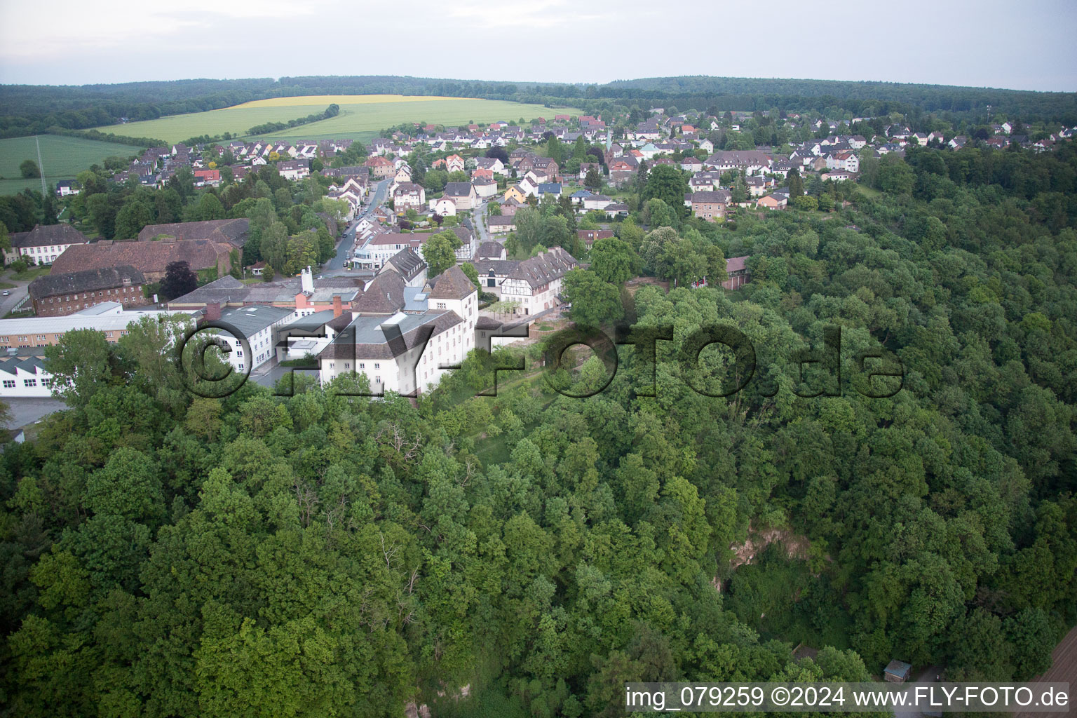 Fürstenberg dans le département Basse-Saxe, Allemagne d'en haut