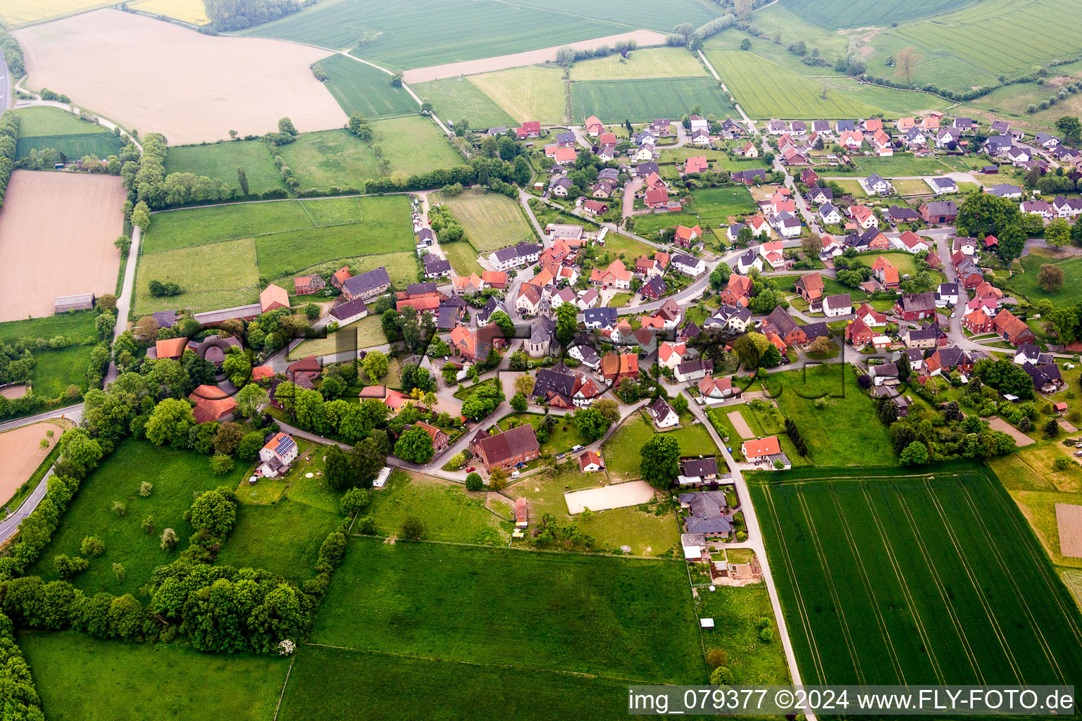 Photographie aérienne de Quartier Rolfzen in Steinheim dans le département Rhénanie du Nord-Westphalie, Allemagne