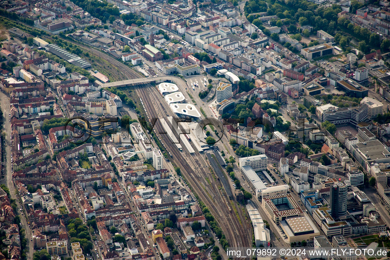 Image drone de Pforzheim dans le département Bade-Wurtemberg, Allemagne