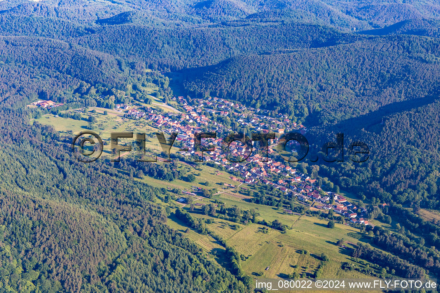 Birkenhördt dans le département Rhénanie-Palatinat, Allemagne d'en haut