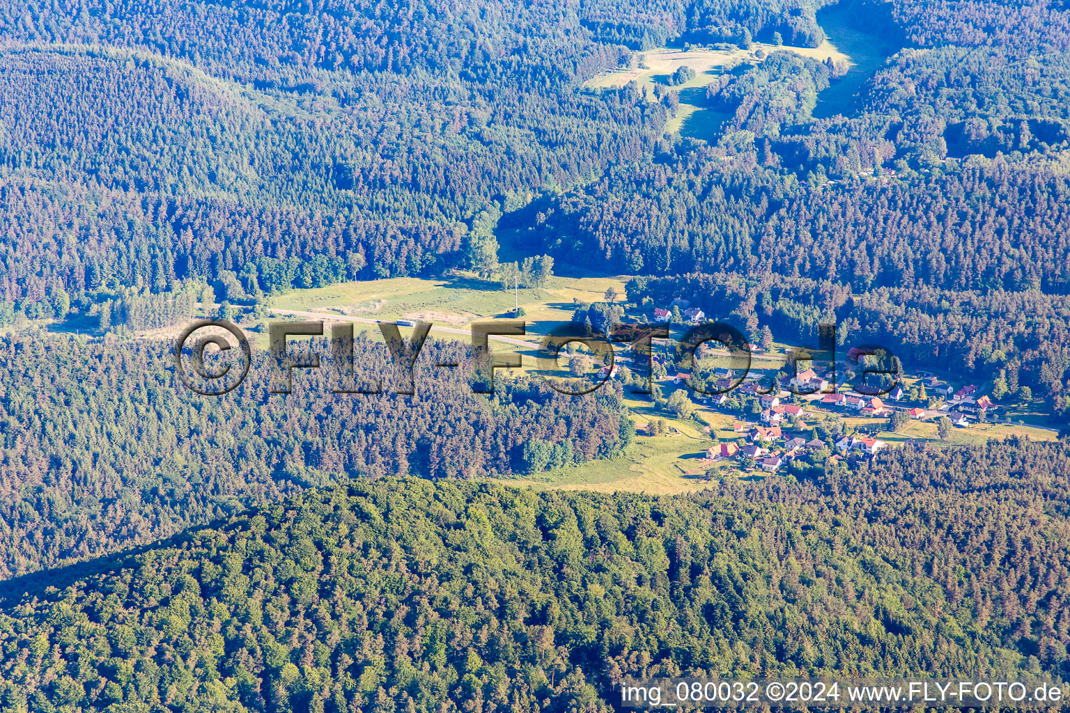 Böllenborn dans le département Rhénanie-Palatinat, Allemagne vue du ciel