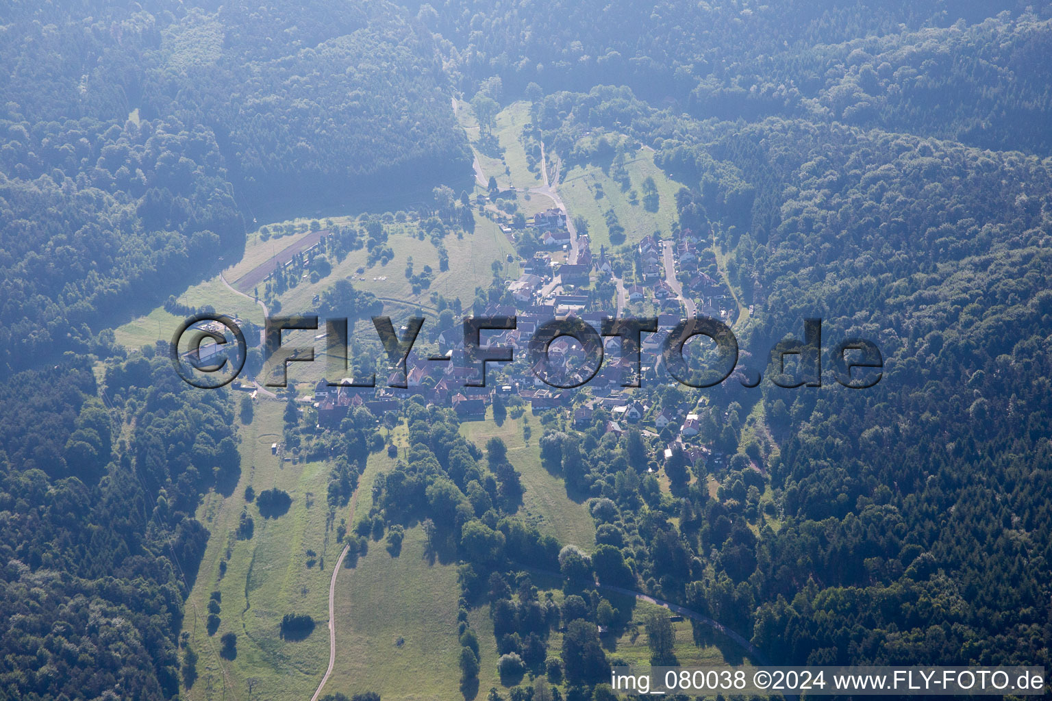 Image drone de Böllenborn dans le département Rhénanie-Palatinat, Allemagne