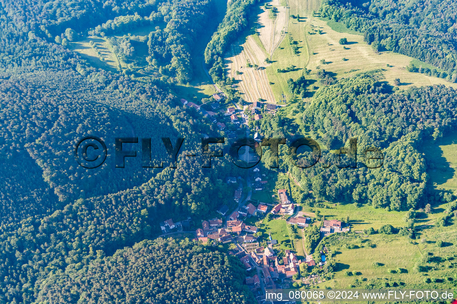 Vue d'oiseau de Quartier Blankenborn in Bad Bergzabern dans le département Rhénanie-Palatinat, Allemagne