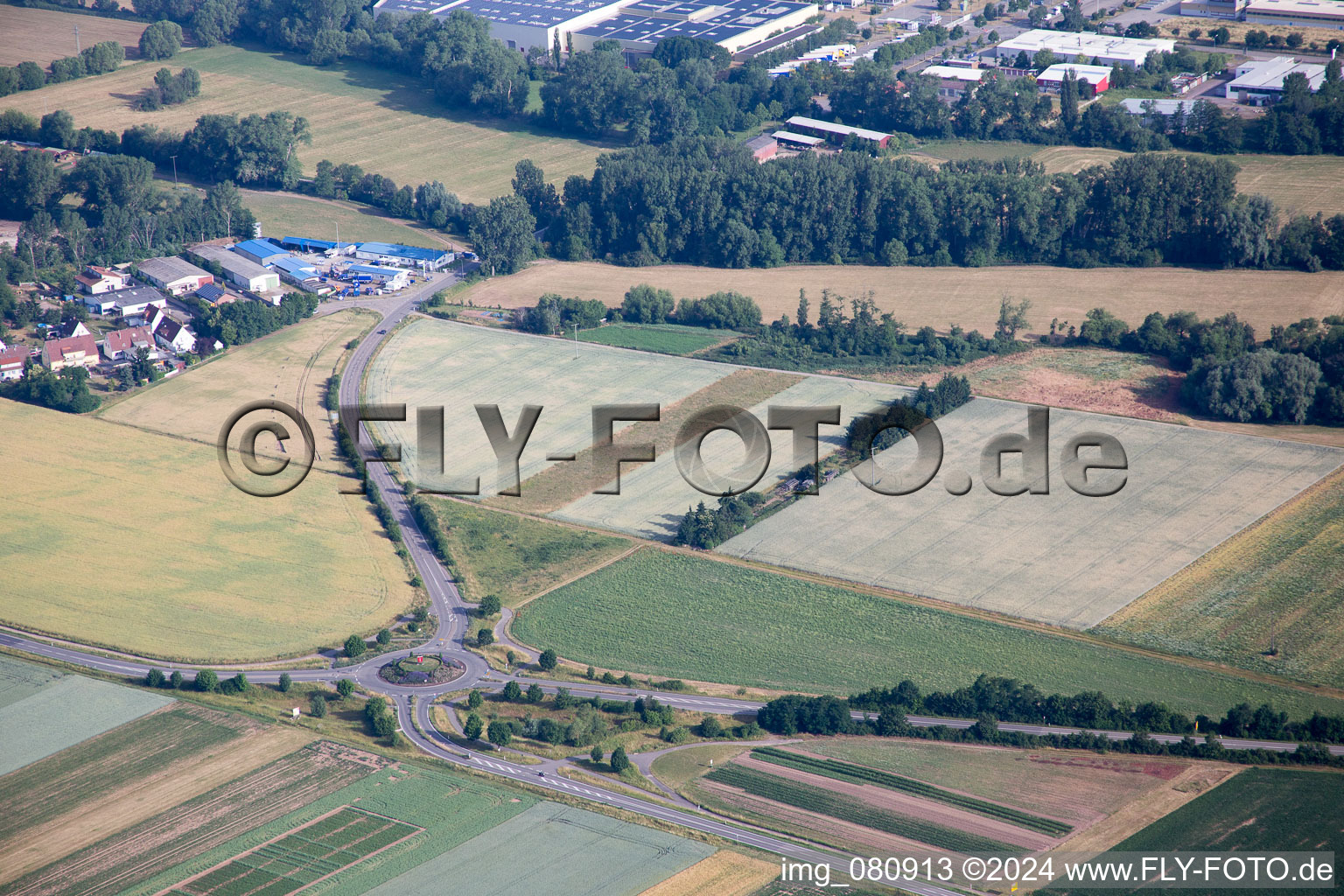 Photographie aérienne de Landau in der Pfalz dans le département Rhénanie-Palatinat, Allemagne