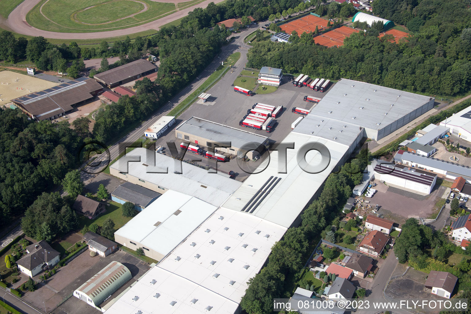 Image drone de Quartier Herxheim in Herxheim bei Landau dans le département Rhénanie-Palatinat, Allemagne