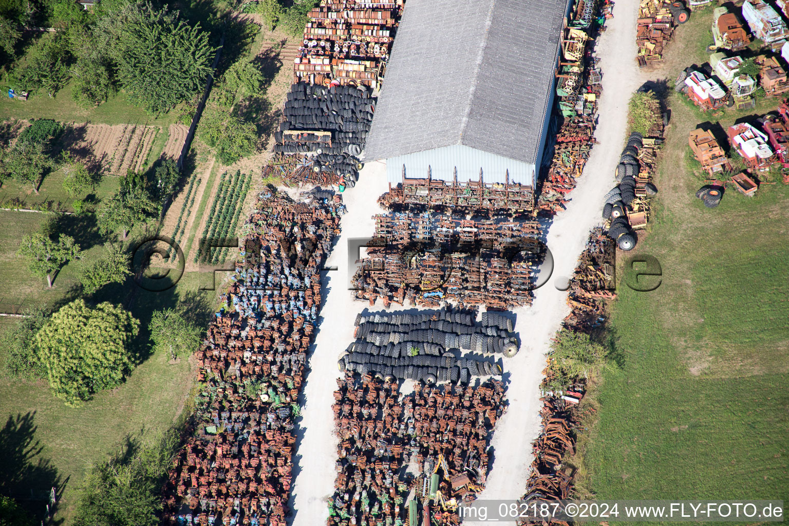 Enregistrement par drone de Talcy dans le département Loir et Cher, France