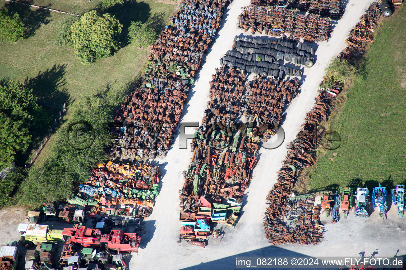 Image drone de Talcy dans le département Loir et Cher, France