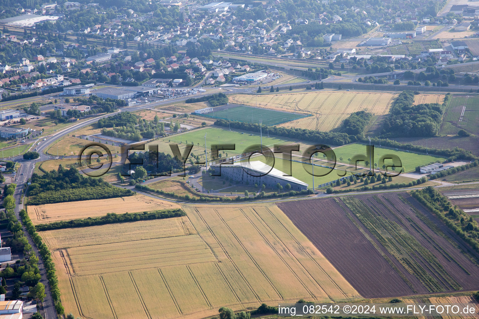 Photographie aérienne de Orléans à Olivet dans le département Loiret, France