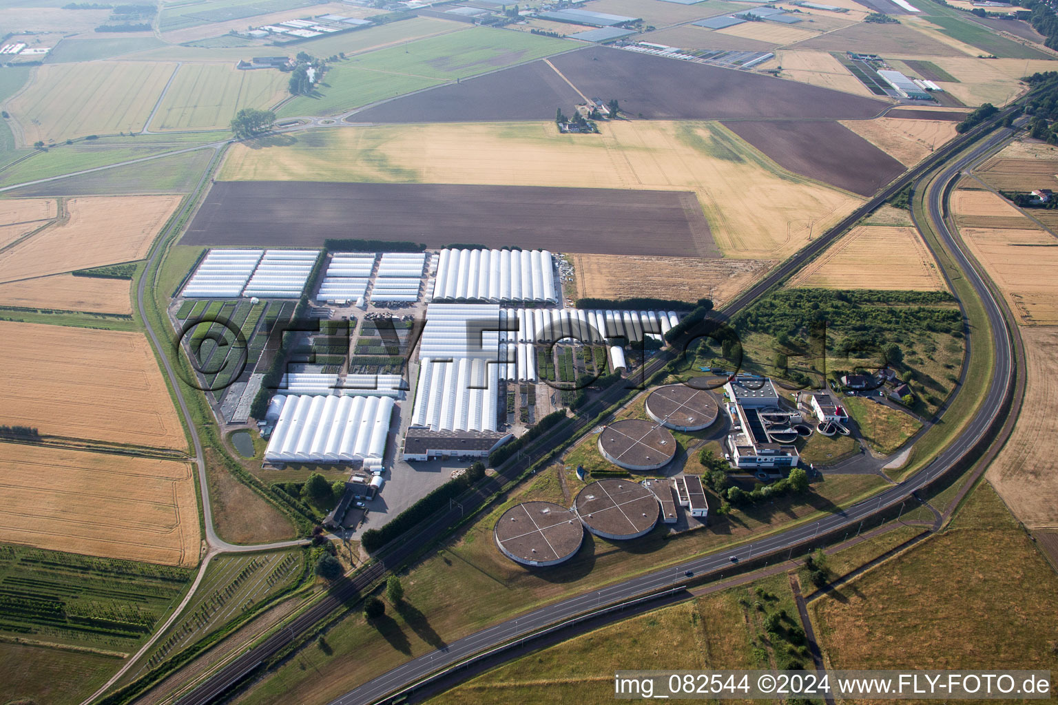 Vue aérienne de Orléans dans le département Loiret, France