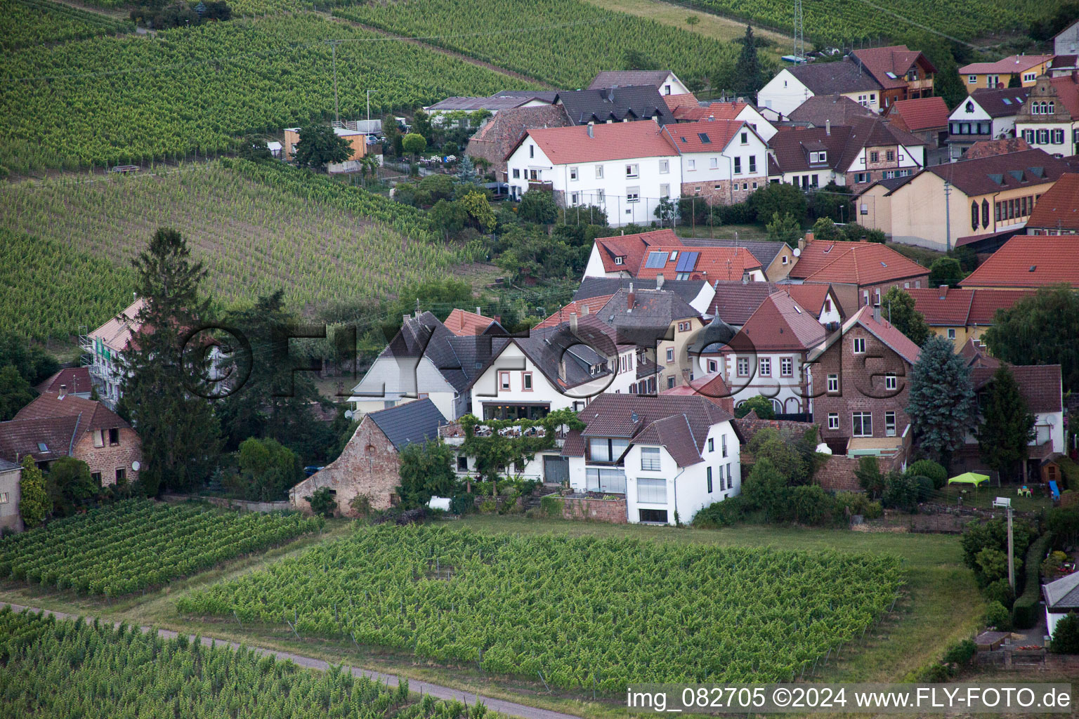 Weyher in der Pfalz dans le département Rhénanie-Palatinat, Allemagne d'en haut