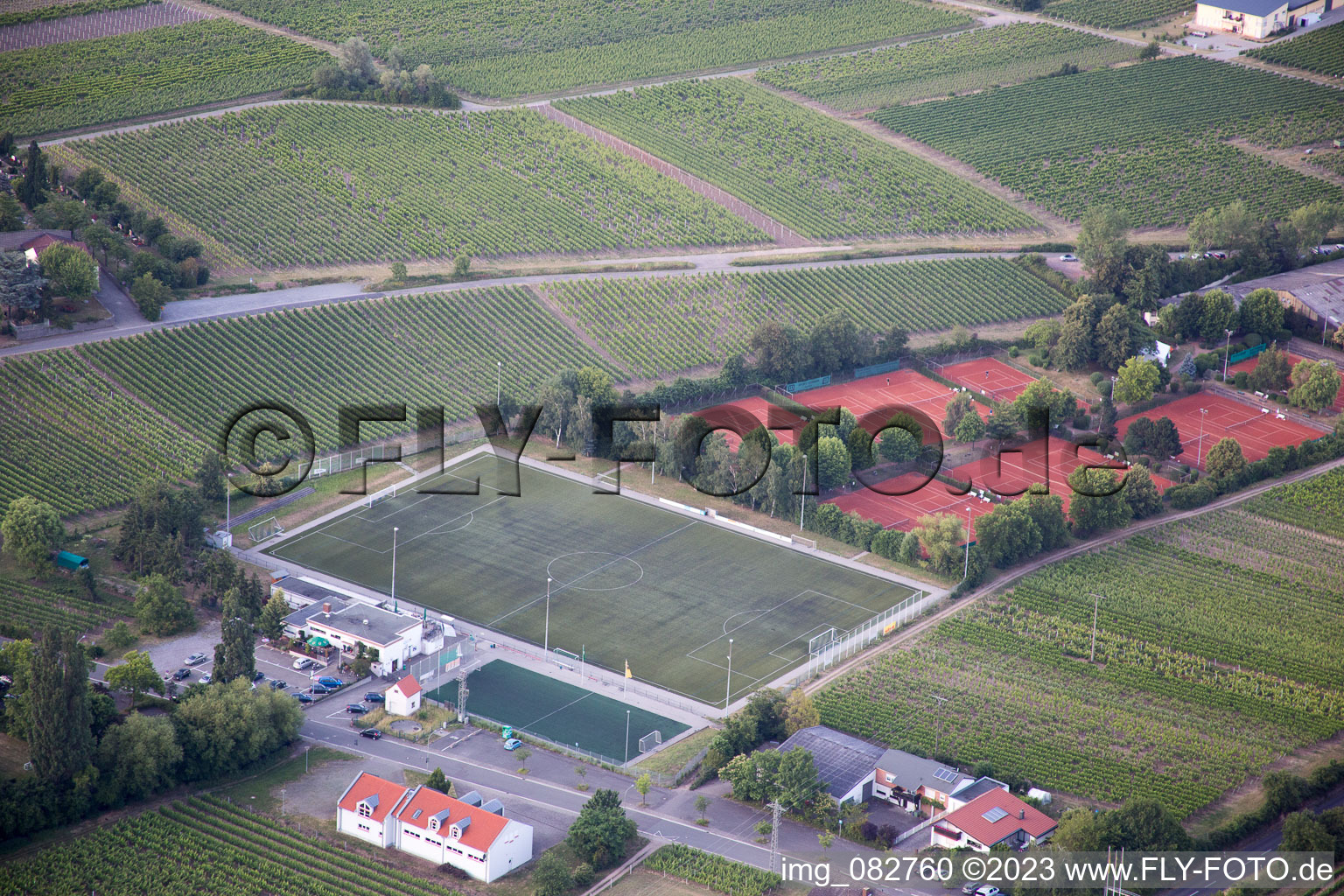 Vue oblique de Quartier Hambach an der Weinstraße in Neustadt an der Weinstraße dans le département Rhénanie-Palatinat, Allemagne