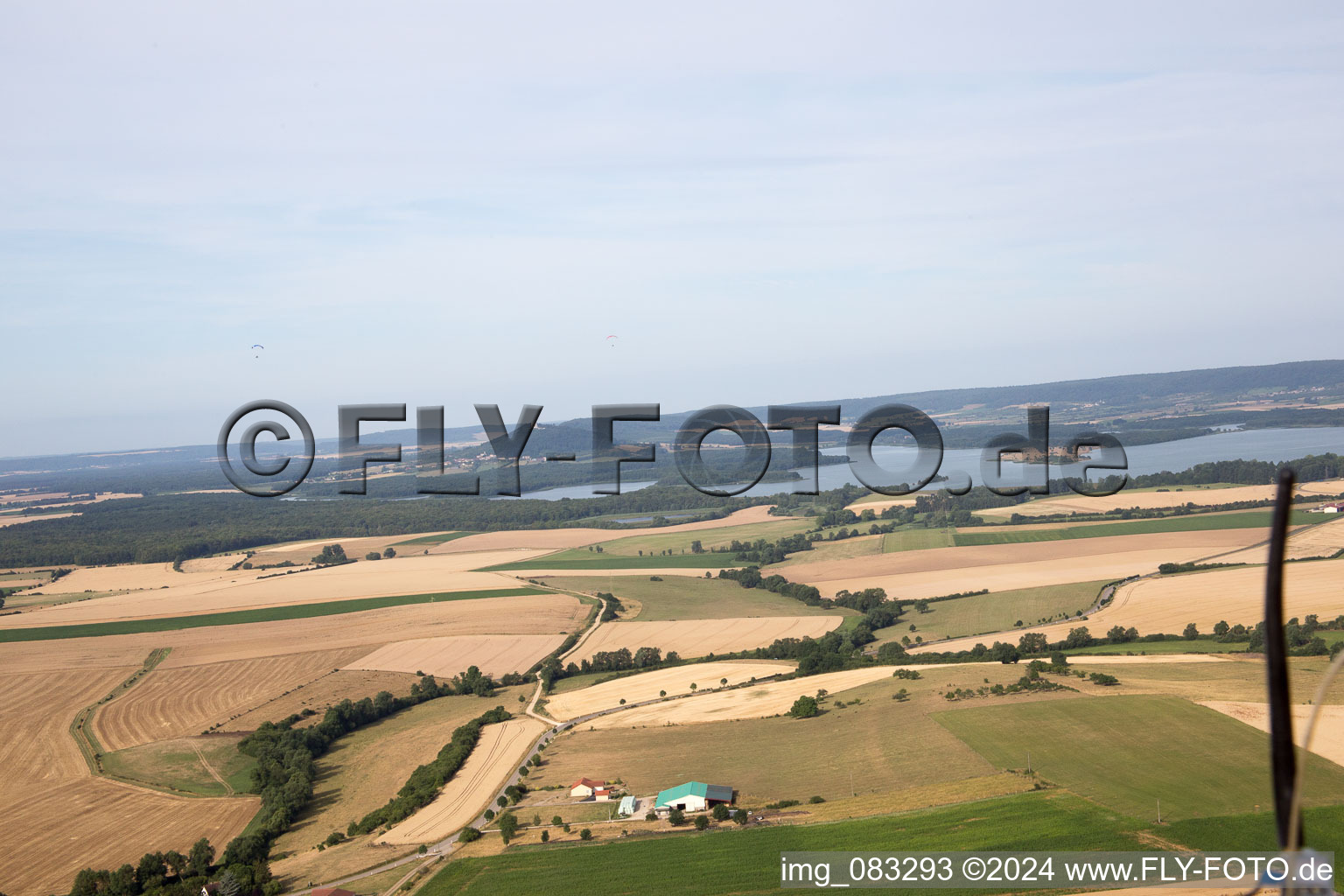 Photographie aérienne de Pannes dans le département Meurthe et Moselle, France