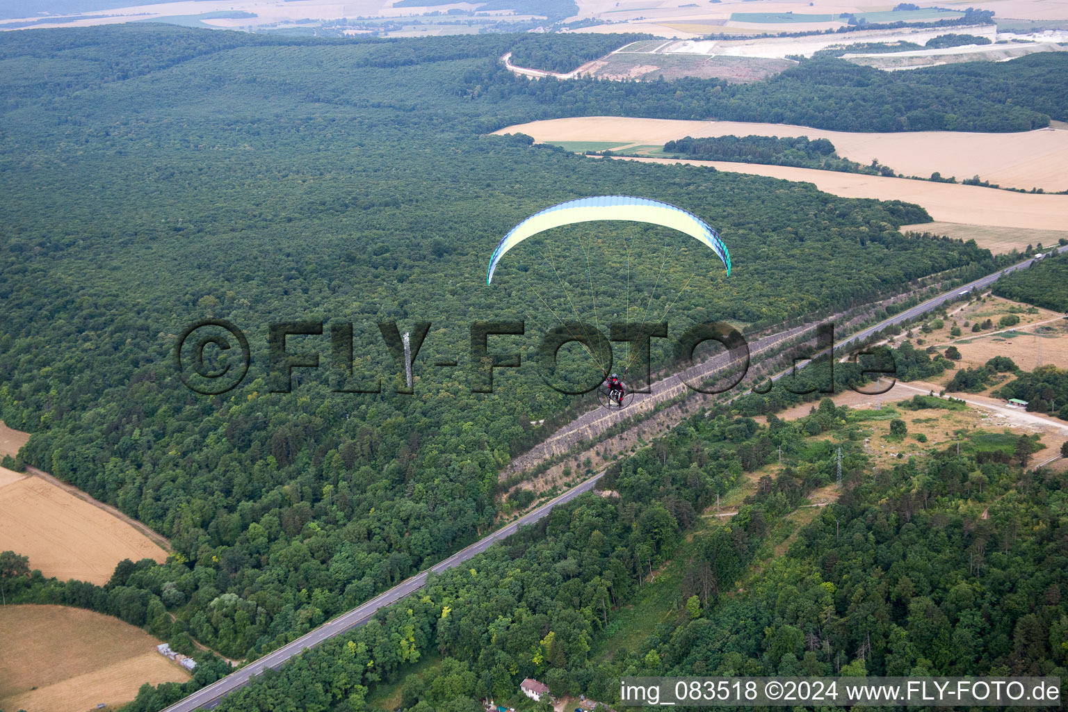 Foug dans le département Meurthe et Moselle, France hors des airs