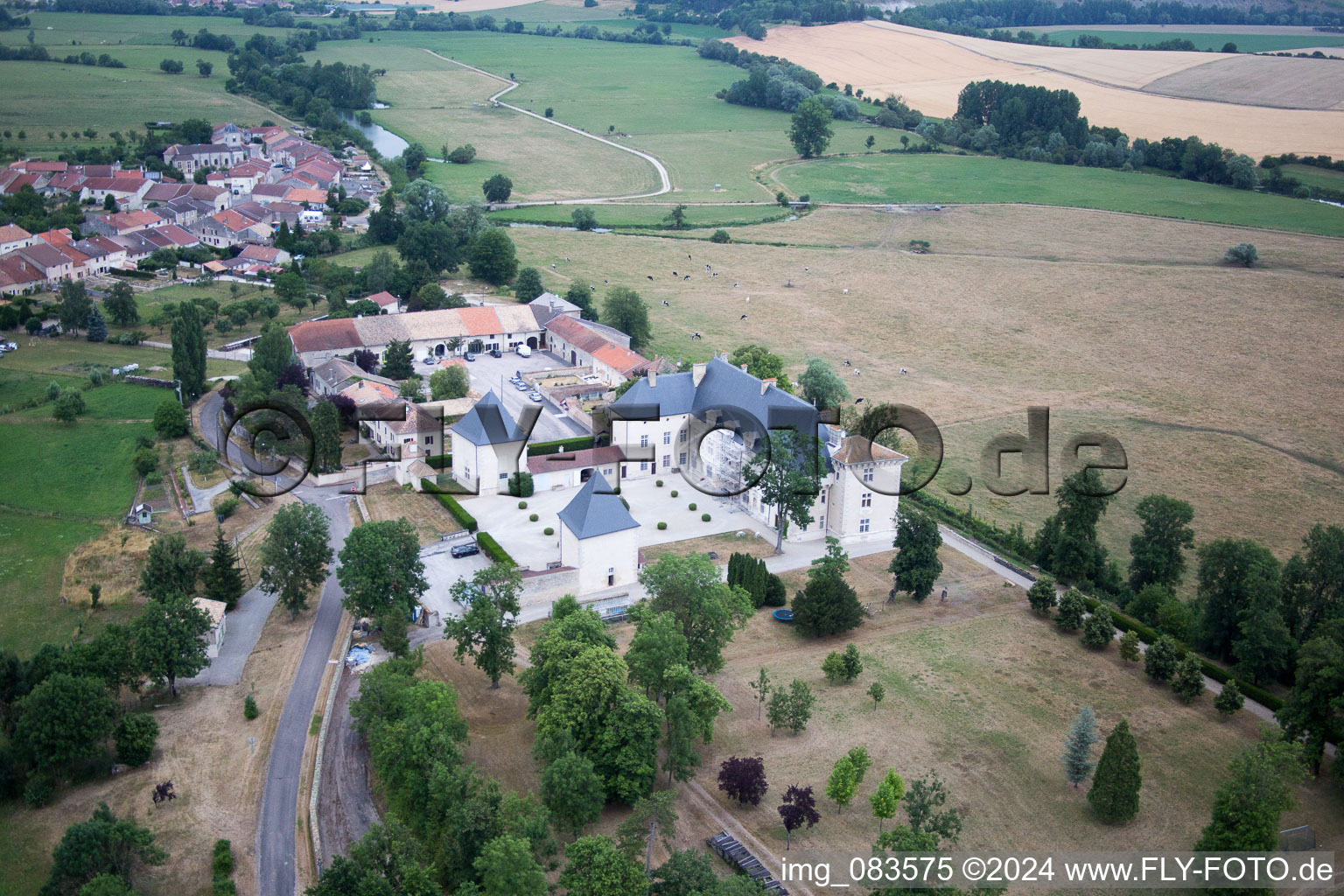 Taillancourt, Montbras à Montbras dans le département Meuse, France hors des airs