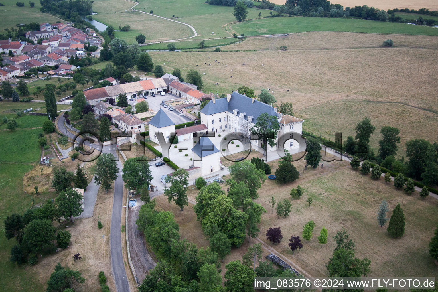 Taillancourt, Montbras à Montbras dans le département Meuse, France vue d'en haut