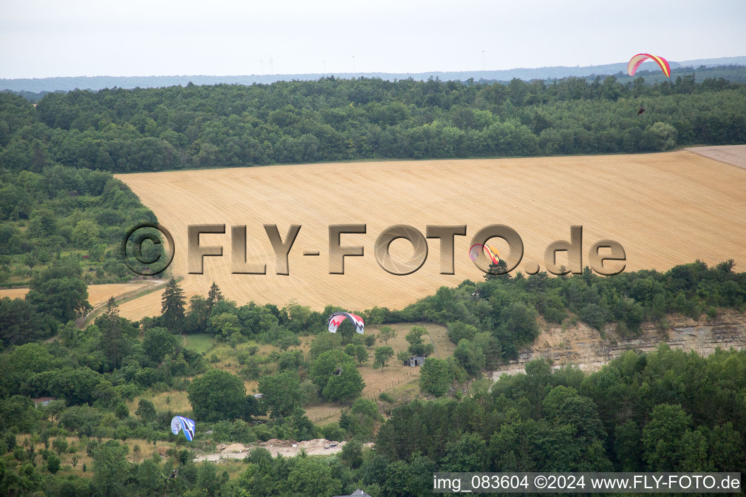 Vaucouleurs dans le département Meuse, France vue du ciel