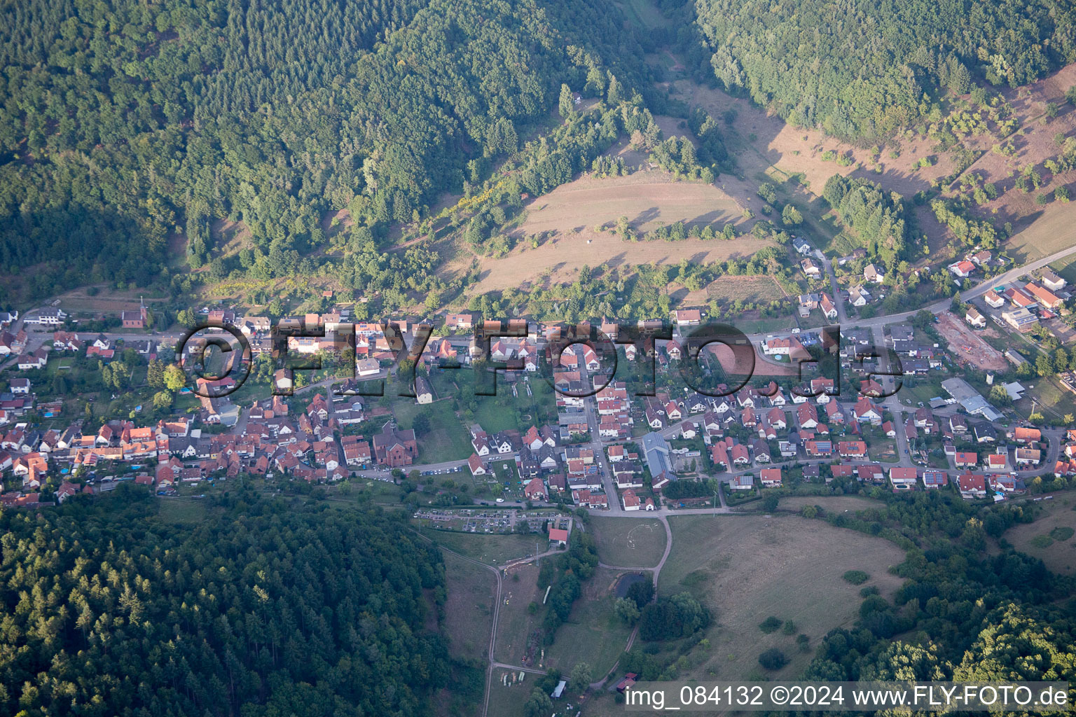 Eußerthal dans le département Rhénanie-Palatinat, Allemagne d'en haut