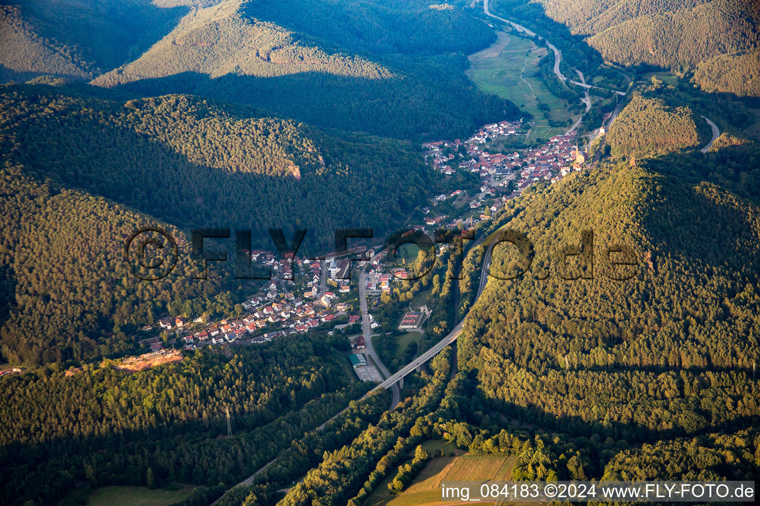 Wilgartswiesen dans le département Rhénanie-Palatinat, Allemagne vue du ciel