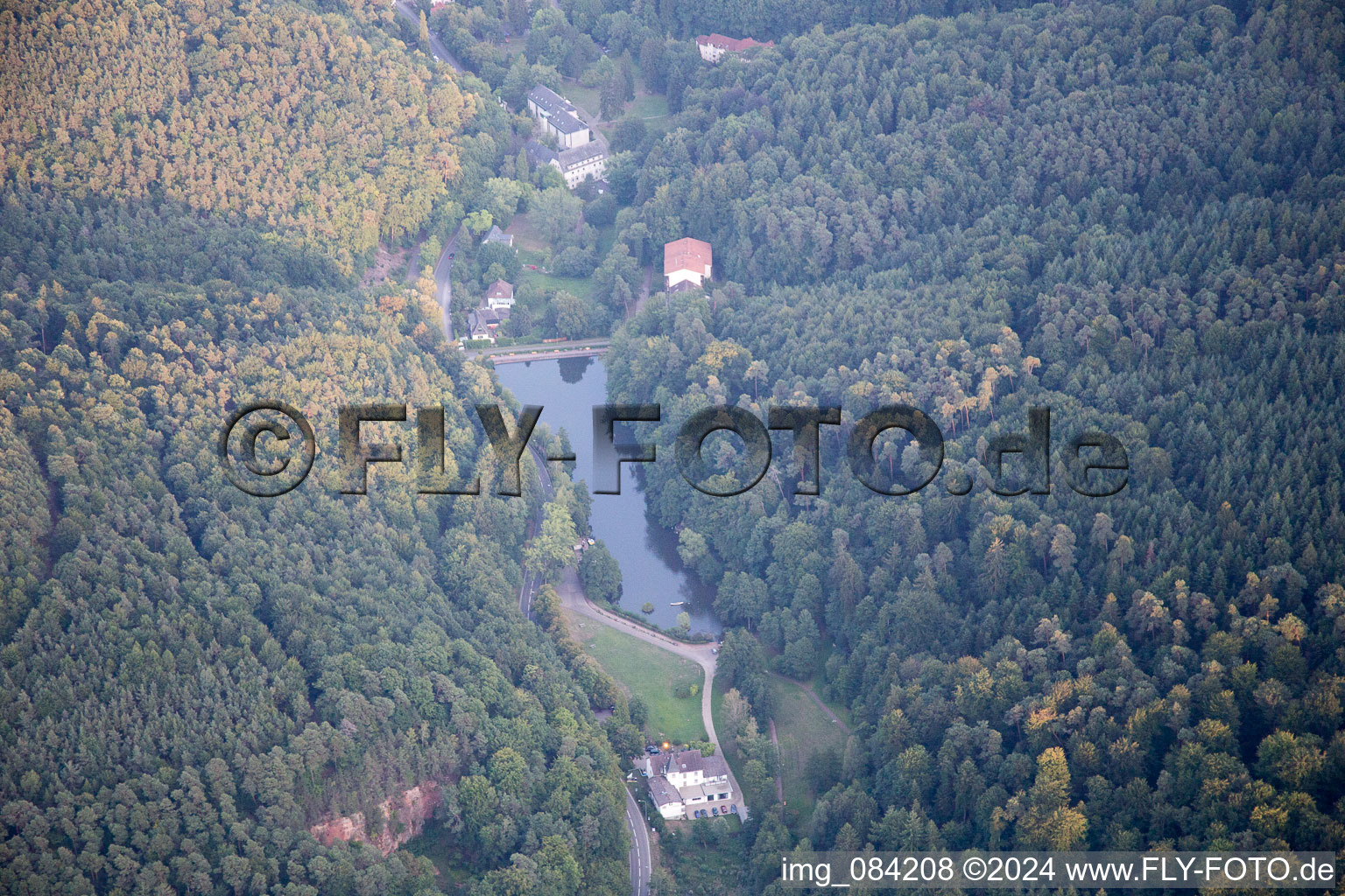 Image drone de Bad Bergzabern dans le département Rhénanie-Palatinat, Allemagne