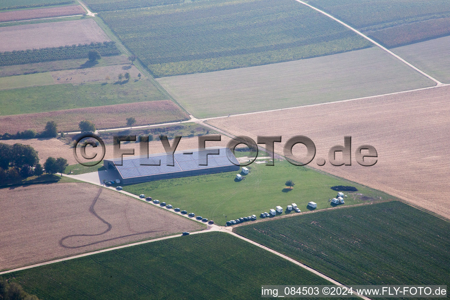 Enregistrement par drone de Dierbach dans le département Rhénanie-Palatinat, Allemagne