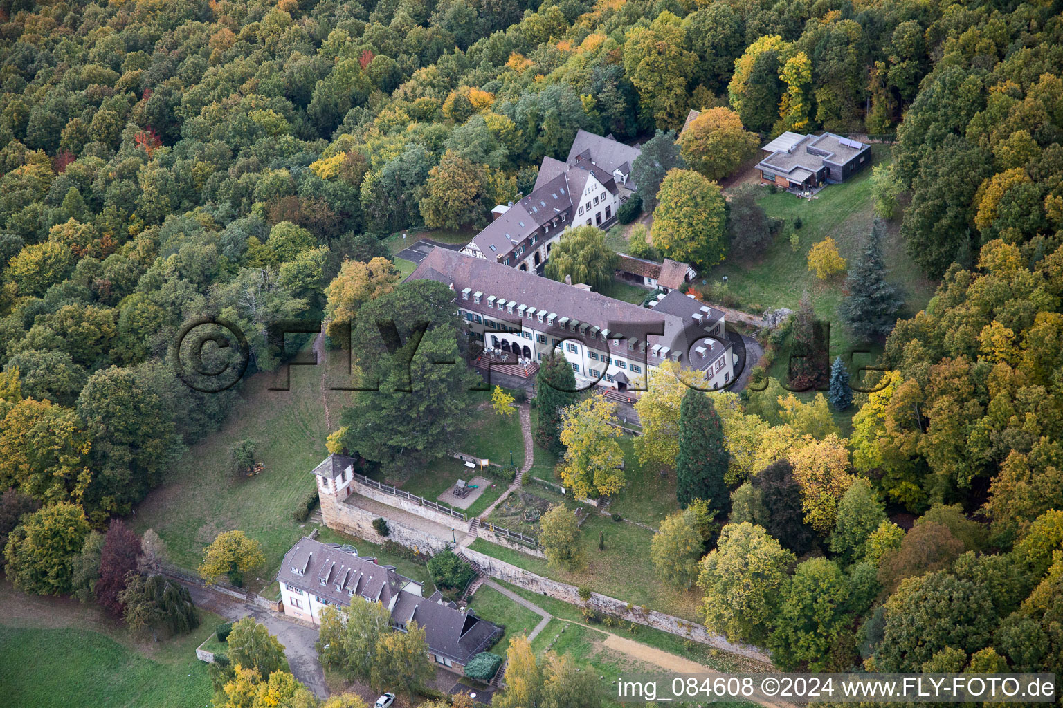 Photographie aérienne de Gœrsdorf dans le département Bas Rhin, France